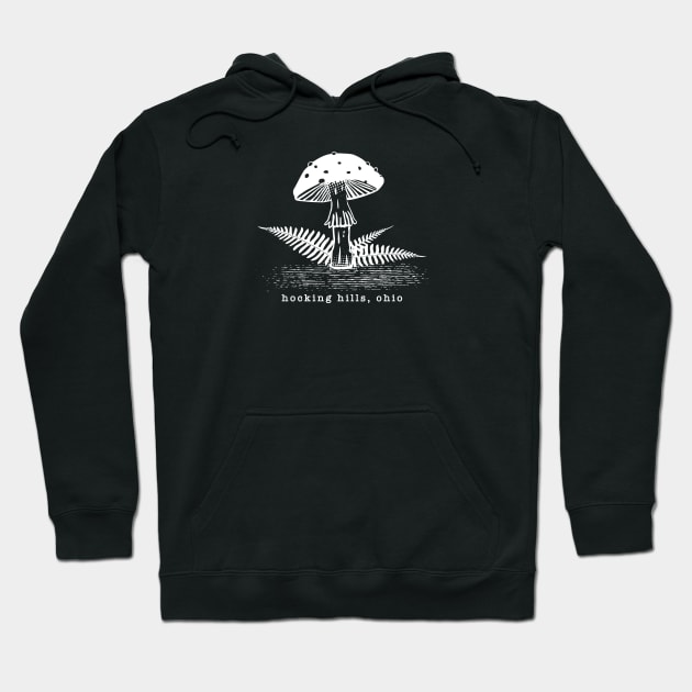 Hocking Hills Mushroom Hoodie by ilovehockinghills